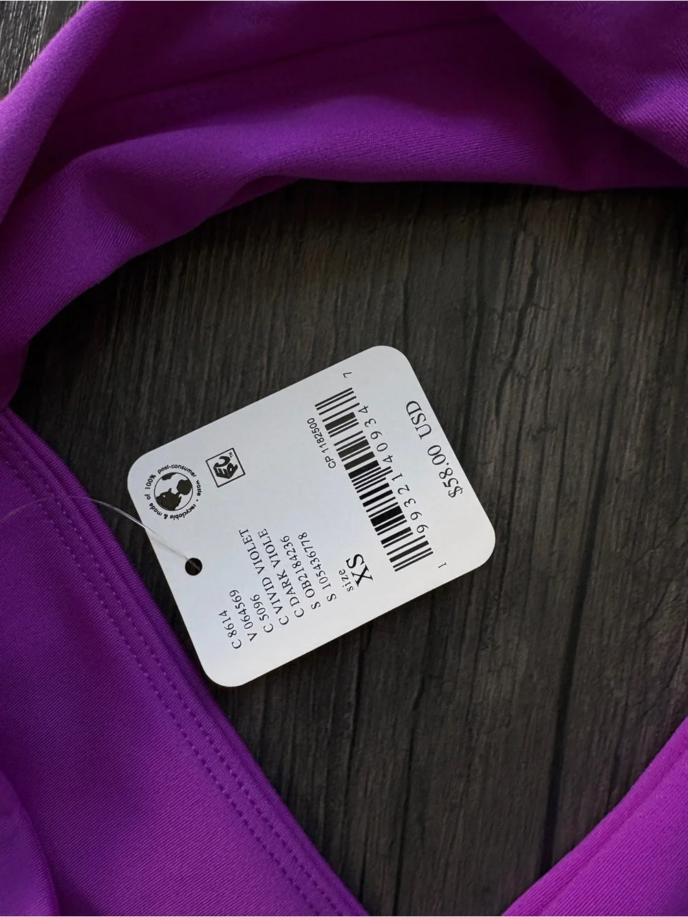 Don’t let go sports bra free people movement bra purple violet